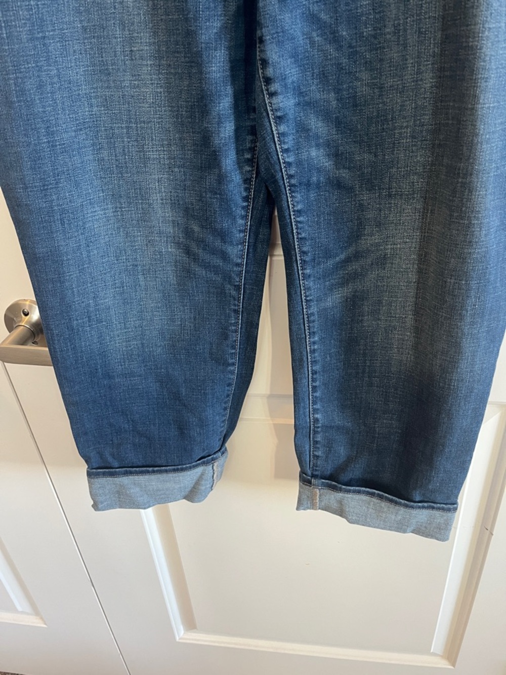 Chico's Dark Blue slim leg Jeans - Picture 3 of 5